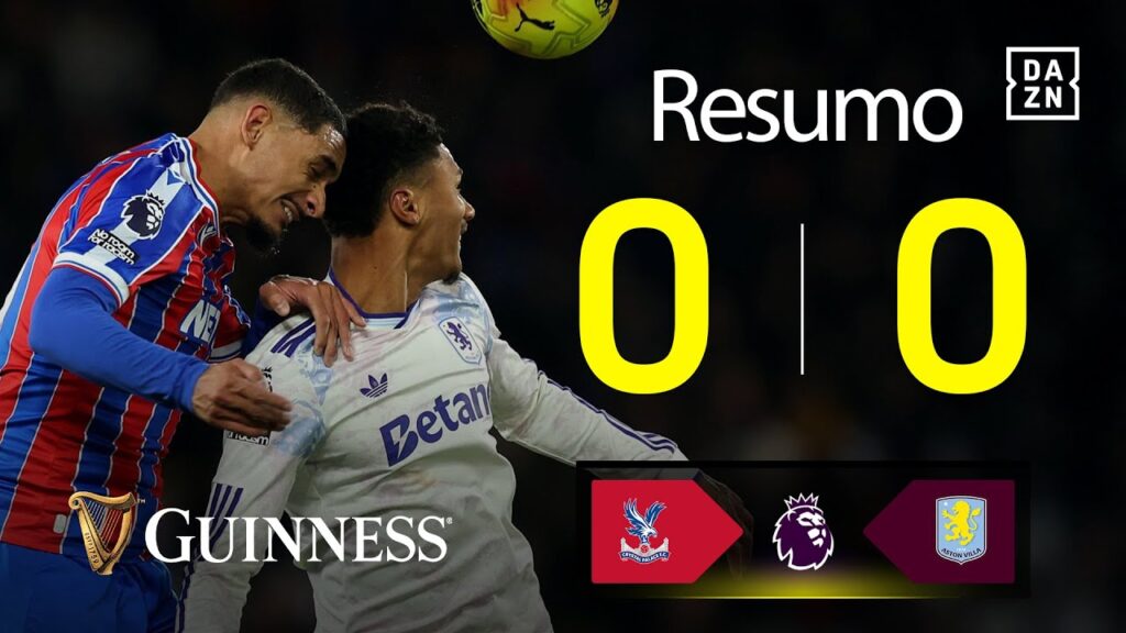 Crystal Palace 0-0 Aston Villa | Premier League 25/26
